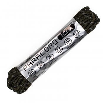 Паракорд 550 CORD nylon 10м световозвращающий (army green) CORD 550.n10.lm.a.gr