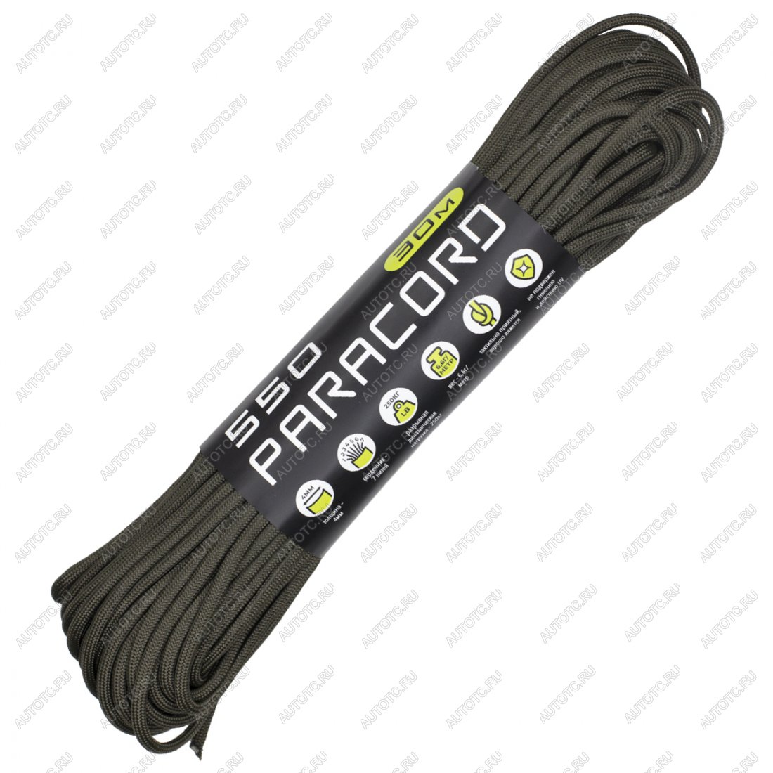 679 р. Паракорд 550 CORD nylon 30м (army green) CORD 550.n30.a.gr  с доставкой в г. Чебоксары