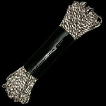 1 199 р. Паракорд 550 CORD nylon 30м SuperReflective (black snake) CORD 550.n30.lm.b.snk  с доставкой в г. Чебоксары. Увеличить фотографию 2