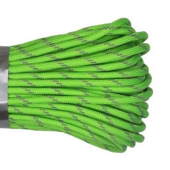 829 р. Паракорд 550 CORD nylon 30м световозвращающий (neon green) CORD 550.n30.lm.n.gr  с доставкой в г. Чебоксары. Увеличить фотографию 3