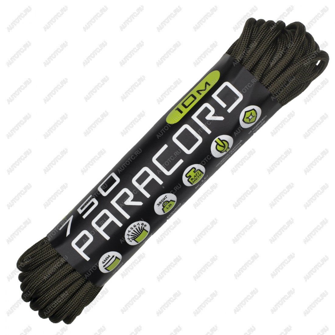 260 р. Паракорд 750 CORD nylon 10м (army green) CORD 750.n10.a.gr  с доставкой в г. Чебоксары