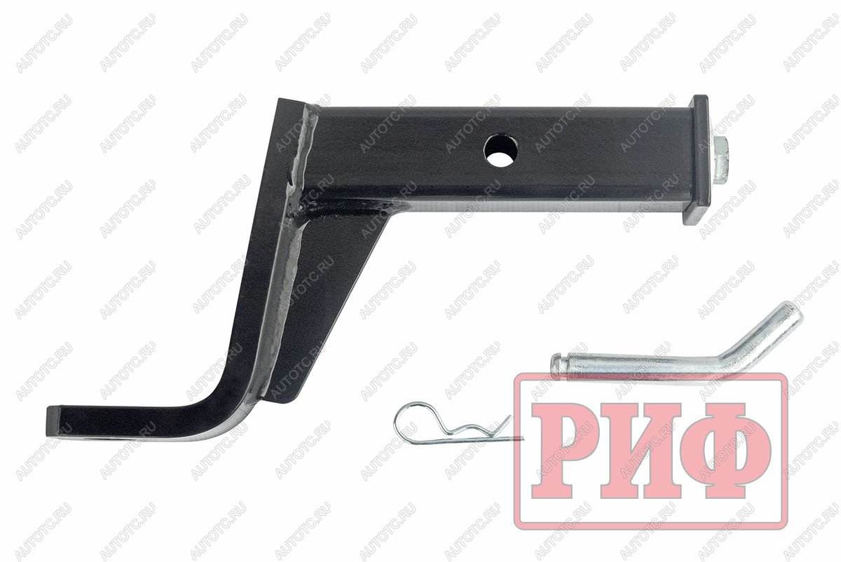 5 449 р. Переходник РИФ для фаркопа с фиксатором (занижение 6" - 150 мм) РИФ rif000-88011  с доставкой в г. Чебоксары