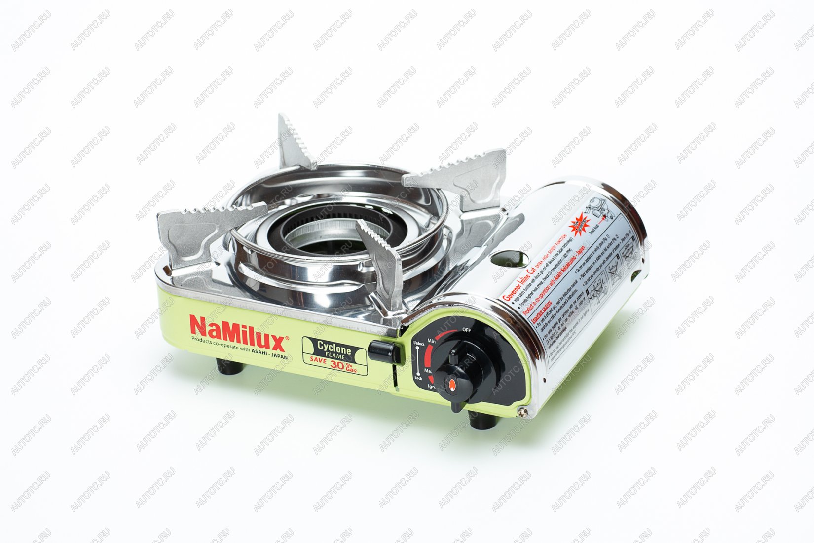 3 589 р. Плита газовая NaMilux 174PSS (циклон) мини NaMilux na3761ps-(174ps)---8  с доставкой в г. Чебоксары