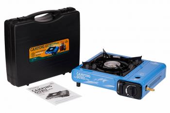 2 399 р. Плита газовая TOURIST CAMPING GURU PLUS, портативная, в кейсе TOURIST ts-233  с доставкой в г. Чебоксары. Увеличить фотографию 3