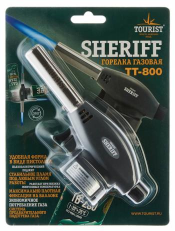 909 р. Резак газовый TOURIST SHERIFF, с пьезоподжигом TOURIST tt-800  с доставкой в г. Чебоксары. Увеличить фотографию 2