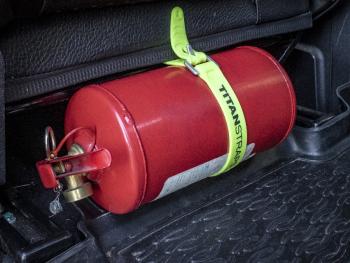 2 259 р. Ремень крепёжный TitanStraps Industrial желтый L = 51 см (Dmax = 14,15 см, Dmin = 5,5 см) TitanStraps tsi-0120-fy  с доставкой в г. Чебоксары. Увеличить фотографию 6