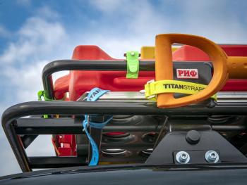 2 259 р. Ремень крепёжный TitanStraps Industrial желтый L = 51 см (Dmax = 14,15 см, Dmin = 5,5 см) TitanStraps tsi-0120-fy  с доставкой в г. Чебоксары. Увеличить фотографию 8