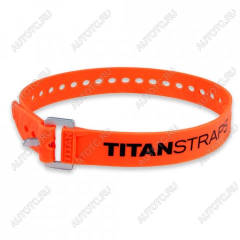 2 379 р. Ремень крепёжный TitanStraps Industrial оранжевый L = 64 см (Dmax = 18 см, Dmin = 5,5 см) TitanStraps tsi-0125-fo  с доставкой в г. Чебоксары