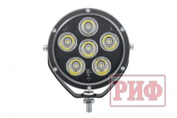 6 379 р. Светодиодная фара водительского света РИФ 127 мм 60W РИФ b0103f  с доставкой в г. Чебоксары. Увеличить фотографию 4
