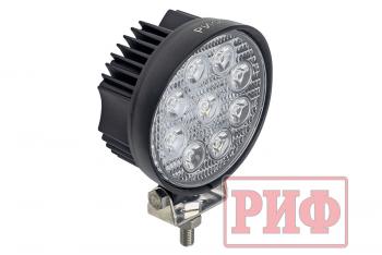 Светодиодная фара дальнего света РИФ 116 мм 27W LED РИФ sm-920p
