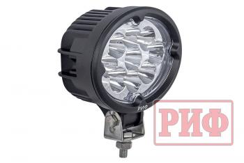 3 799 р. Светодиодная фара дальнего света РИФ 147х152х72 мм 27W LED РИФ sm-6027-rsa  с доставкой в г. Чебоксары. Увеличить фотографию 1