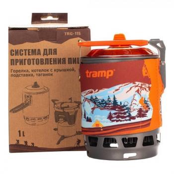 7 799 р. Система для приготовления пищи 1л. (Оранжевый) TRAMP trg-115-orange  с доставкой в г. Чебоксары. Увеличить фотографию 4