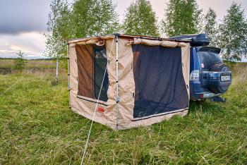 25 499 р. Стенки к автомобильной маркизе (тамбур) РИФ 2,5х2,5 м РИФ rifan012525600  с доставкой в г. Чебоксары. Увеличить фотографию 1