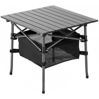 Стол складной Premier 55x55x50см., реечная столешница алюминий, с отделением под посуду PREMIER pr-mc-605
