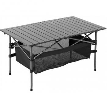 Стол складной Premier 94x55x50см., реечная столешница алюминий, с отделением под посуду PREMIER pr-mc-607