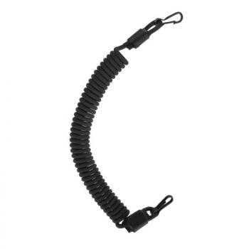 Страховочный тренчик CORD из паракорда с 2 карабинами (black) CORD tr.kk.b