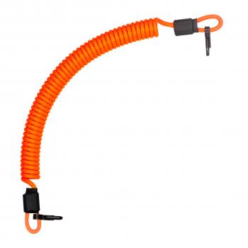 Страховочный тренчик CORD из паракорда с 2 карабинами (neon orange) CORD tr.kk.n.or