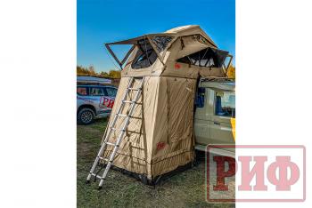 21 419 р. Тамбур к палатке РИФ Soft RT01-120, тент песочный РИФ rifan0112060000  с доставкой в г. Чебоксары. Увеличить фотографию 3