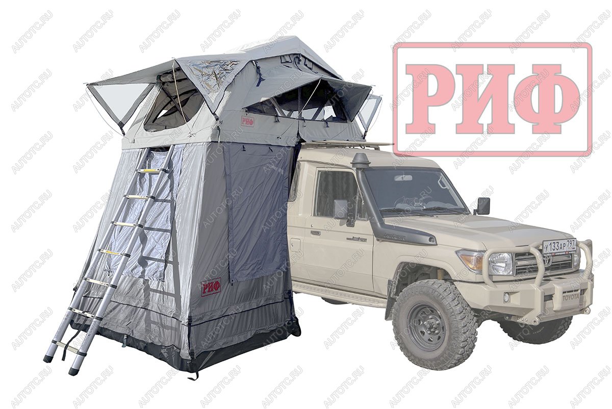 21 909 р. Тамбур к палатке РИФ Soft RT01-140, тент серый РИФ rifan0114080001  с доставкой в г. Чебоксары