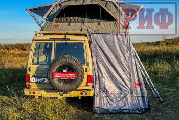 21 909 р. Тамбур к палатке РИФ Soft RT01-140, тент серый РИФ rifan0114080001  с доставкой в г. Чебоксары. Увеличить фотографию 5