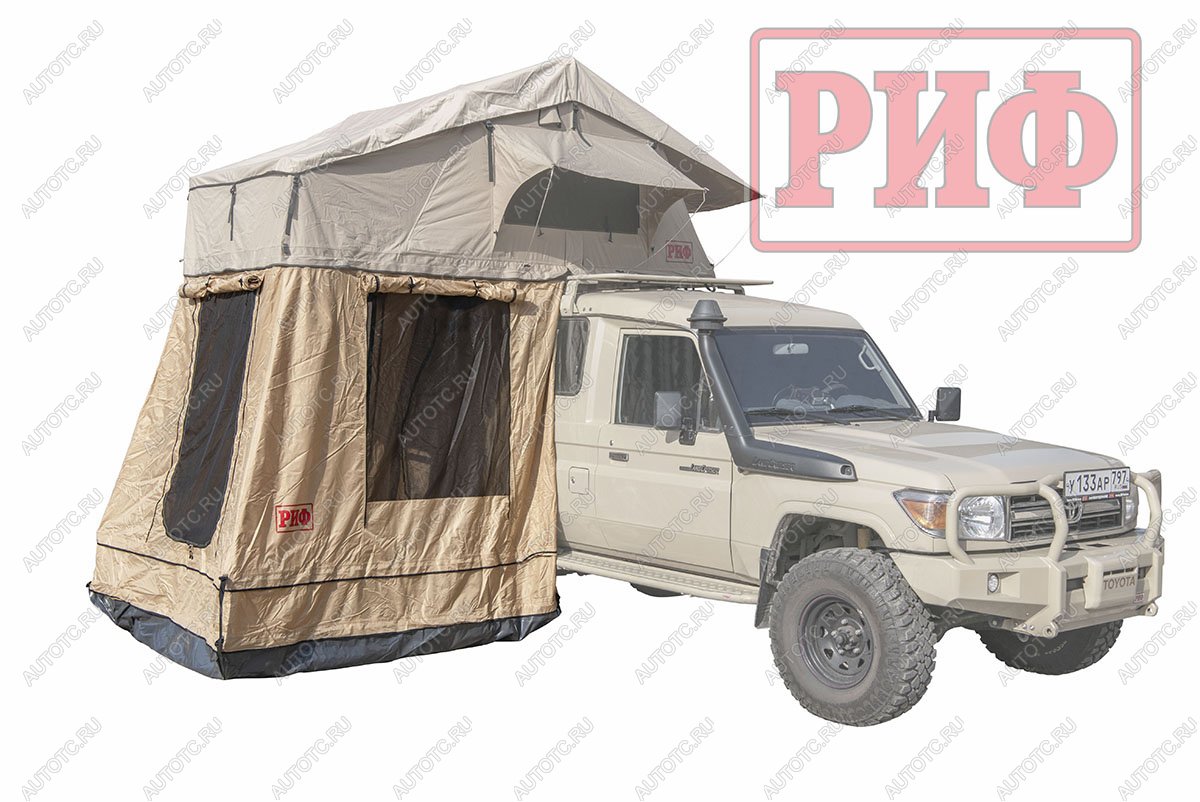 22 799 р. Тамбур к палатке РИФ Soft RT02-140, тент песочный РИФ rifan0214060000  с доставкой в г. Чебоксары