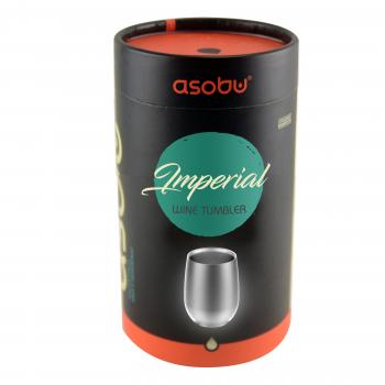 2 289 р. Термобокал IMPERIAL WINE, 270 мл, мрамор ASOBU viw2.22-marble  с доставкой в г. Чебоксары. Увеличить фотографию 2