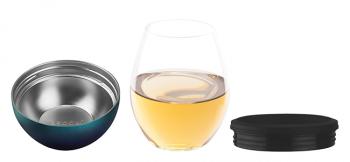 2 379 р. Термобокал для вина WINE KUZIE 440 мл, белый ASOBU stl24.01-white  с доставкой в г. Чебоксары. Увеличить фотографию 4