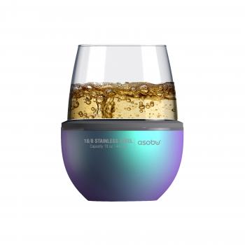 2 379 р. Термобокал для вина WINE KUZIE 440 мл, мультиколор ASOBU stl24.29  с доставкой в г. Чебоксары. Увеличить фотографию 2