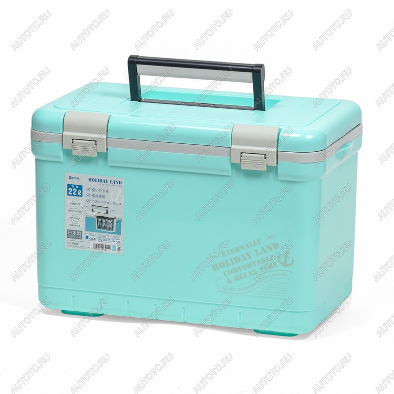 9 359 р. Термобокс SHINWA Holiday Land Cooler 22H синий SHINWA hlc-22h-bl  с доставкой в г. Чебоксары