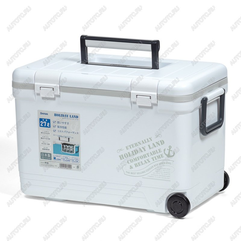 10 779 р. Термобокс SHINWA Holiday Land Cooler 27H белый SHINWA hlc-27h-w  с доставкой в г. Чебоксары