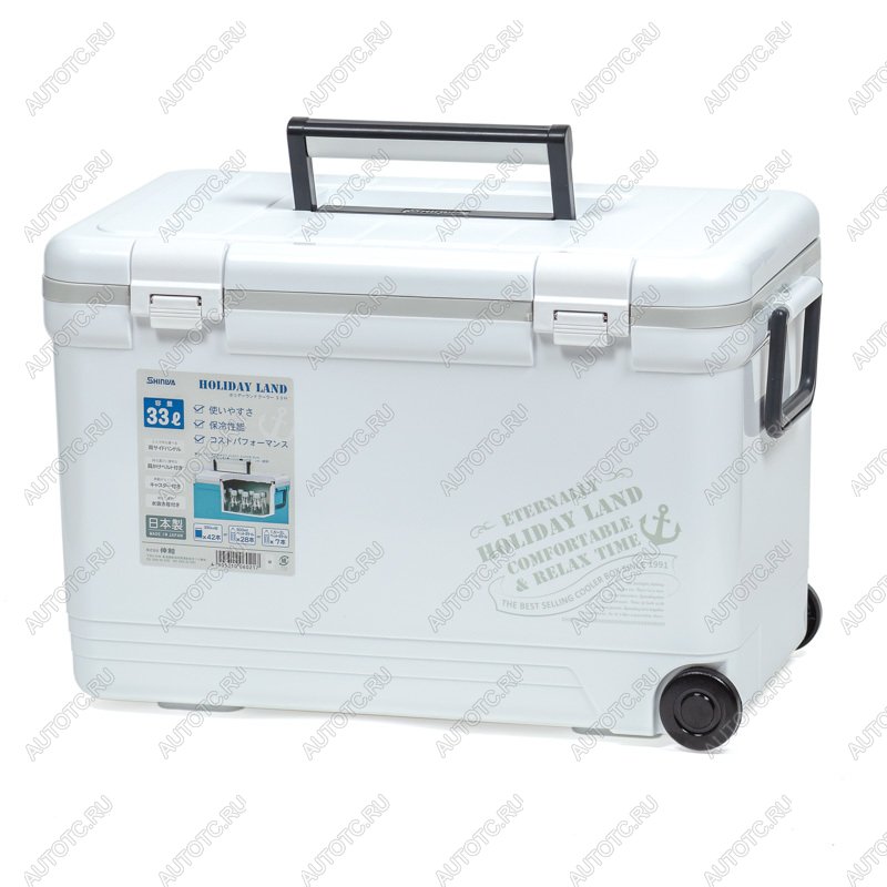 12 489 р. Термобокс SHINWA Holiday Land Cooler 33H белый SHINWA hlc-33h-w  с доставкой в г. Чебоксары