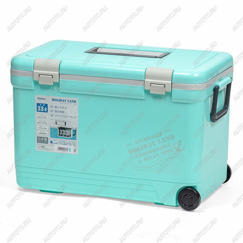 12 489 р. Термобокс SHINWA Holiday Land Cooler 33H синий SHINWA hlc-33h-bl  с доставкой в г. Чебоксары