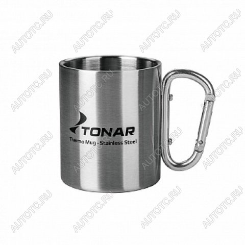 589 р. Термокружка ТОНАР 300ML ручка-карабин ТОНАР t.tk-032-300  с доставкой в г. Чебоксары
