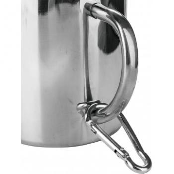 819 р. Термокружка ТОНАР 350ML металлическая, с пластиковой крышкой+карабин ТОНАР t.tk-038-350  с доставкой в г. Чебоксары. Увеличить фотографию 7