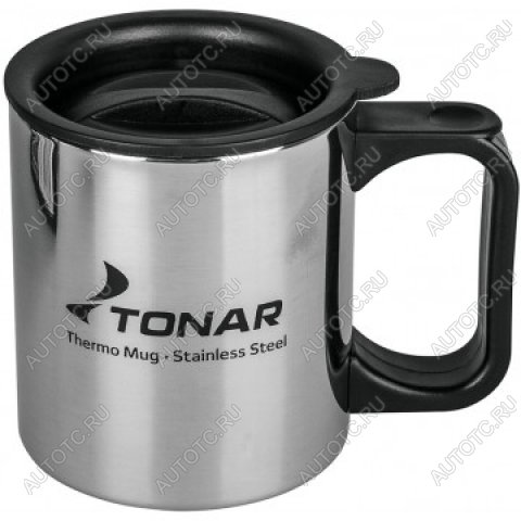 489 р. Термокружка ТОНАР 350ML с пластиковой крышкой ТОНАР t.tk-047-350  с доставкой в г. Чебоксары