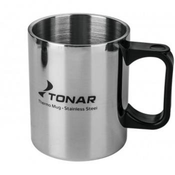 669 р. Термокружка ТОНАР 450ML с пластиковой крышкой ТОНАР t.tk-047-450  с доставкой в г. Чебоксары. Увеличить фотографию 3