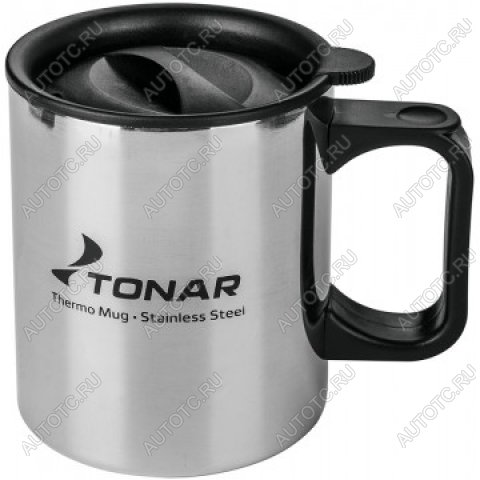 669 р. Термокружка ТОНАР 450ML с пластиковой крышкой ТОНАР t.tk-047-450  с доставкой в г. Чебоксары