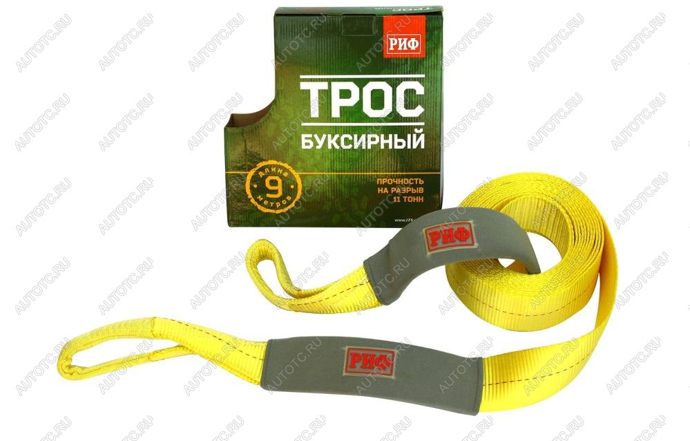 3 439 р. Трос буксировочный РИФ 11 т9 м (75 мм) РИФ str11-9  с доставкой в г. Чебоксары