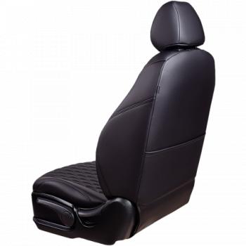 14 999 р. Комплект чехлов для сидений (РЗСиС 40/60 ЗГ Орегон) БАЙРОН Lord Autofashion Ravon R2 (2016-2025) (черный, вставка черная, строчка черная)  с доставкой в г. Чебоксары. Увеличить фотографию 3