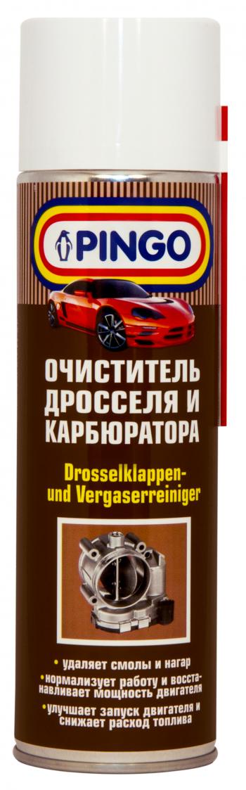 Очиститель дросселя и карбюратора Pingo  аэрозоль 500 мл Pingo 85020-2