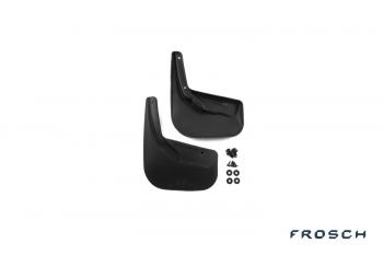 Брызговики задние NISSAN Sentra (B17), 2014- сед., 2 шт. (optimum) в коробке  Ниссан Сентра FROSCH frosch.36.52.e10
