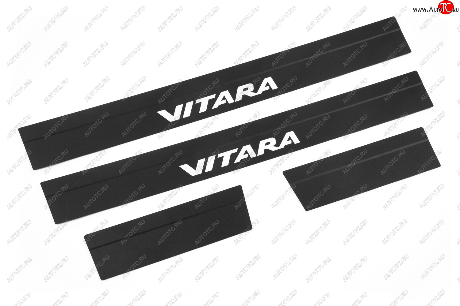 2 169 р. Накладка на внутренние пороги Suzuki Vitara, к-т 4 шт. Черные  Сузуки Сх4 SUZUKI 990nn-54p00-000  с доставкой в г. Чебоксары