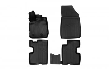 Rubber floor mats (vacuum)  Рено ЛДЖК RENAULT 7711821130