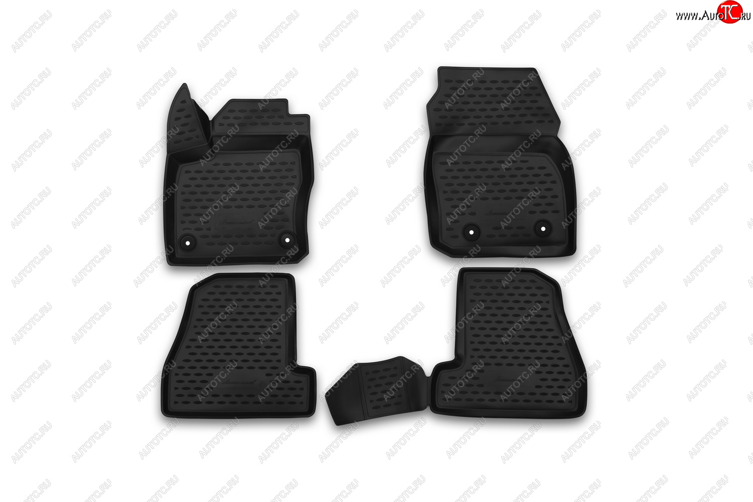 339 р. Коврики в салон FORD Focus 3, 042011-2015, 2015- 4 шт. (полиуретан)  Форд Фокус FORD 1751152  с доставкой в г. Чебоксары