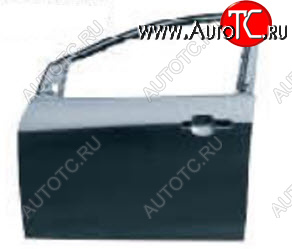 13 399 р. Левая дверь передняя BodyParts Ford Focus 3 хэтчбэк дорестайлинг (2010-2015) (Неокрашенная)  с доставкой в г. Чебоксары