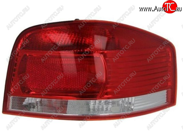 3 299 р. Правый фонарь задний DEPO Audi A3 8P1 хэтчбэк 3 дв. дорестайлинг (2003-2005)  с доставкой в г. Чебоксары