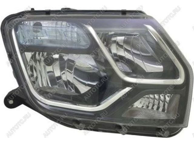 5 999 р. Правая фара (корректор) BODYPARTS Renault Duster HS дорестайлинг (2010-2015)  с доставкой в г. Чебоксары