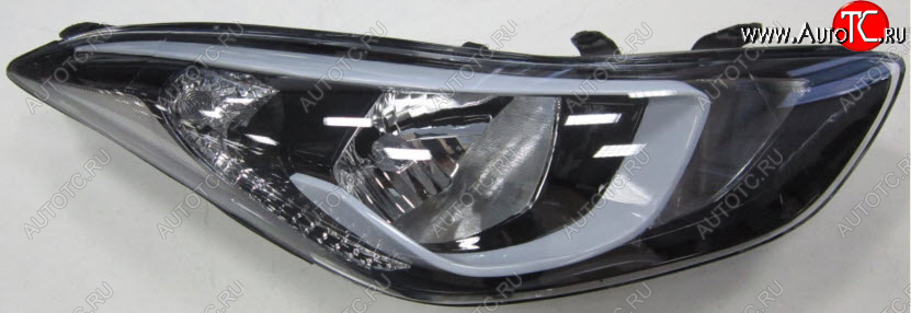 4 999 р. Правая фара (корректор, диодная) BODYPARTS Hyundai Elantra MD рестайлинг (2013-2016)  с доставкой в г. Чебоксары