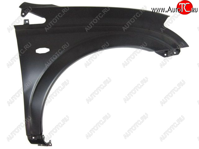 7 449 р. Правое крыло (с отверстием под повторитель поворота) BodyParts SSANGYONG Kyron дорестайлинг (2005-2007) (Неокрашенное)  с доставкой в г. Чебоксары