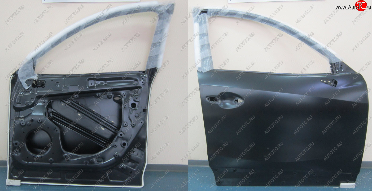 14 899 р. Правая дверь передняя BodyParts Mazda CX-5 KE рестайлинг (2015-2017) (Неокрашенная)  с доставкой в г. Чебоксары